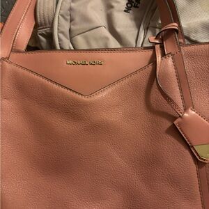 Michael Kors Blush Leather Tote
